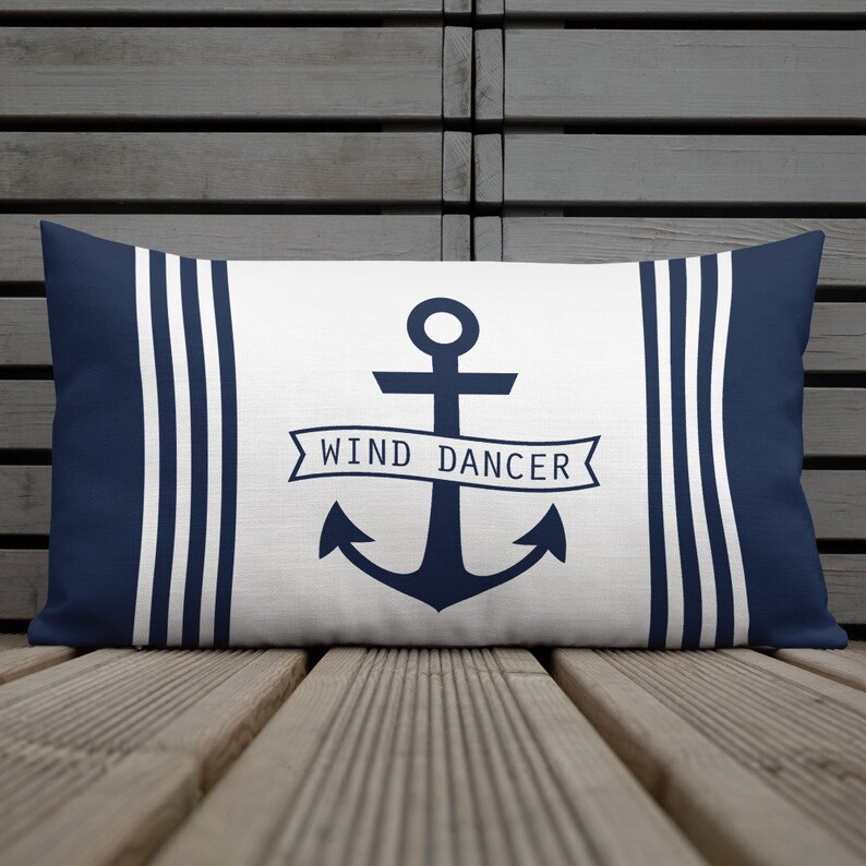 Personalized boat name pillow Boat accessories Boat decor Boat Etsy