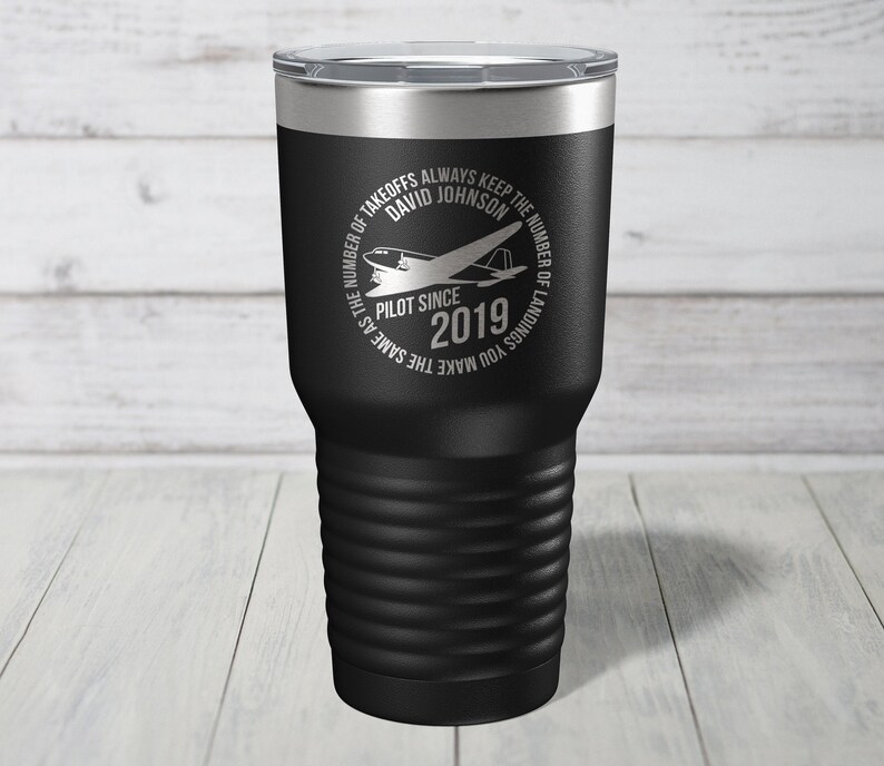 Personalized pilot mug Pilot gifts for him Aviation gifts Etsy