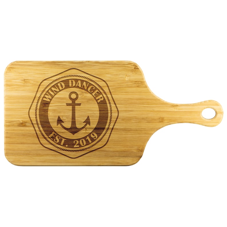 Engraved Boat name board Personalized nautical cutting boards Etsy
