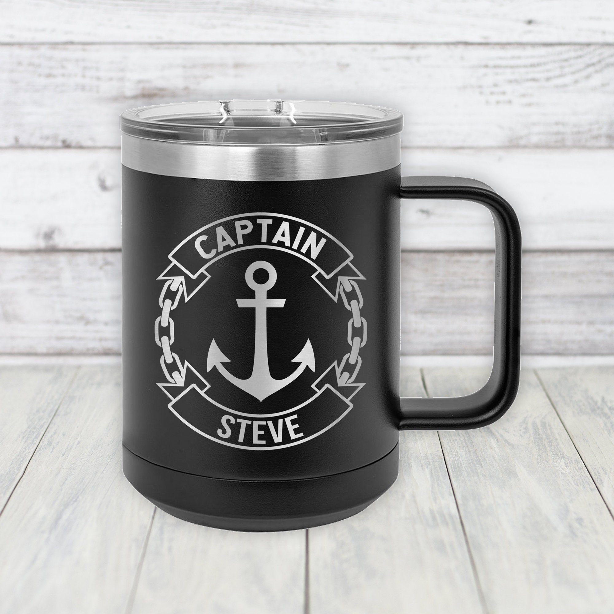 PERSONALIZED Boat Captain Gift Custom Boat Tumbler Sailing Etsy