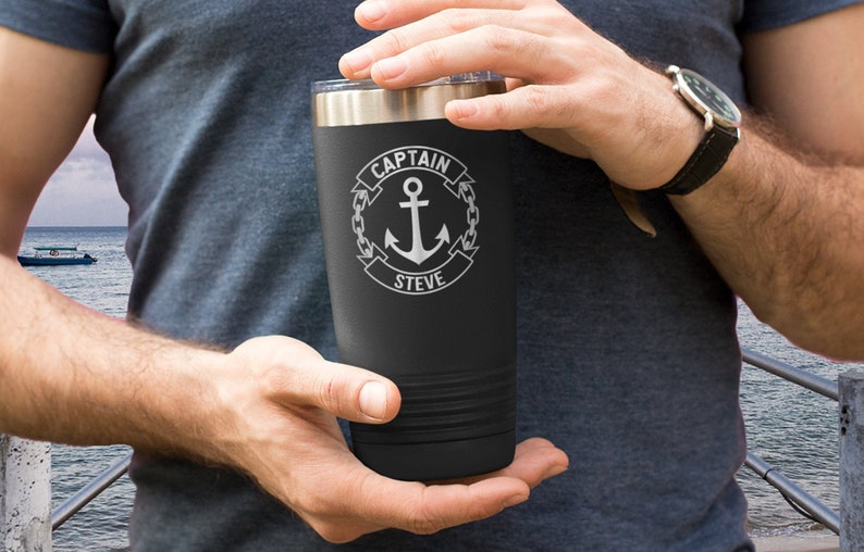 PERSONALIZED Boat Captain gift Gift for sailor Boat Etsy