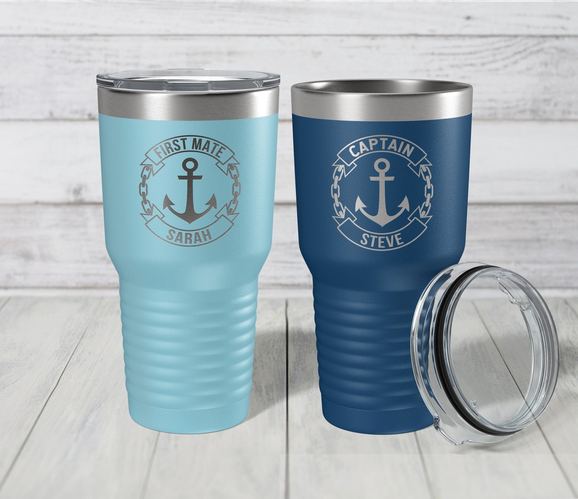 Personalized Boat captain gift Gift for sailor Nautical Etsy