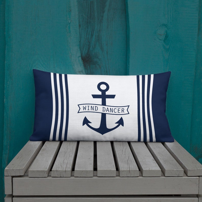 Personalized boat name pillow Boat accessories Boat decor Boat Etsy