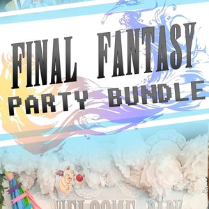 Final Fantasy Printable Party