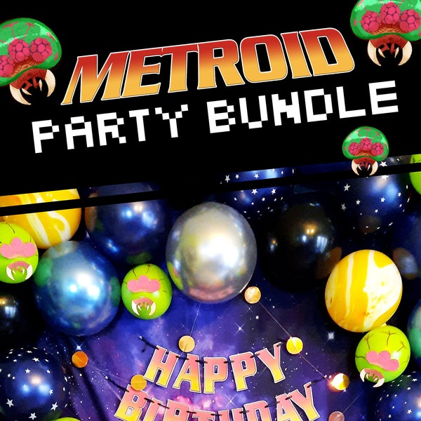 Metroid Printable Party