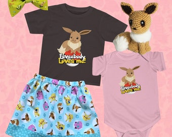 eevee onesie baby