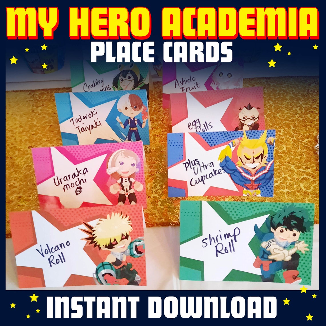 My Hero Academia Party Ideas