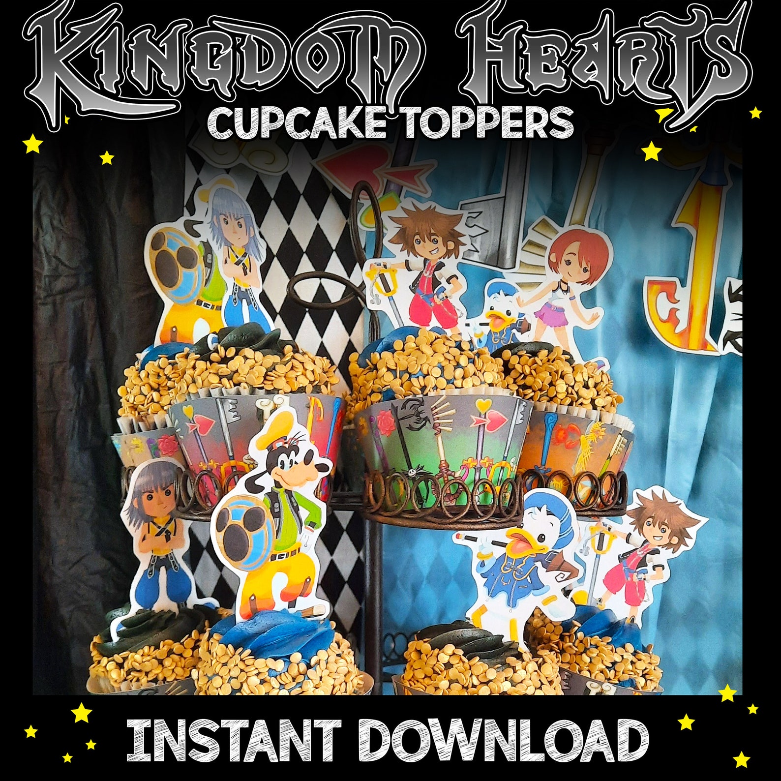 Kingdom Hearts Printable Party - Etsy
