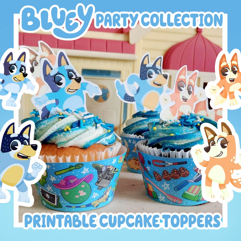 Bluey Inspired Printable Party - Etsy