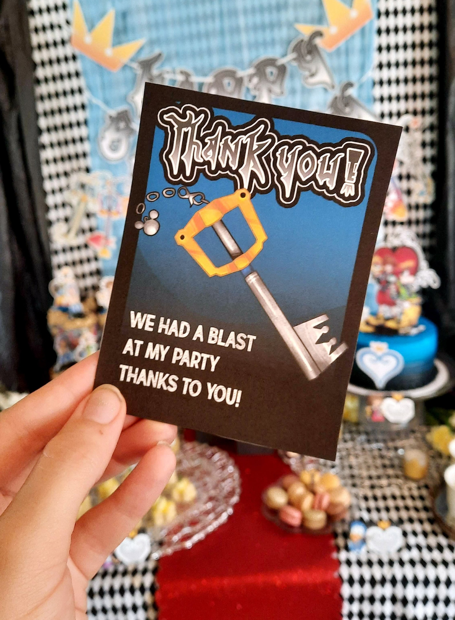 Kingdom Hearts Invitation Baby Shower Birthday Party Gender - Etsy