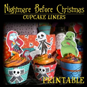 Nightmare Before Christmas Printable Party - Etsy
