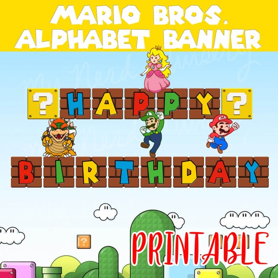 mario bros - papercraft wiki  Mario bros party, Mario birthday