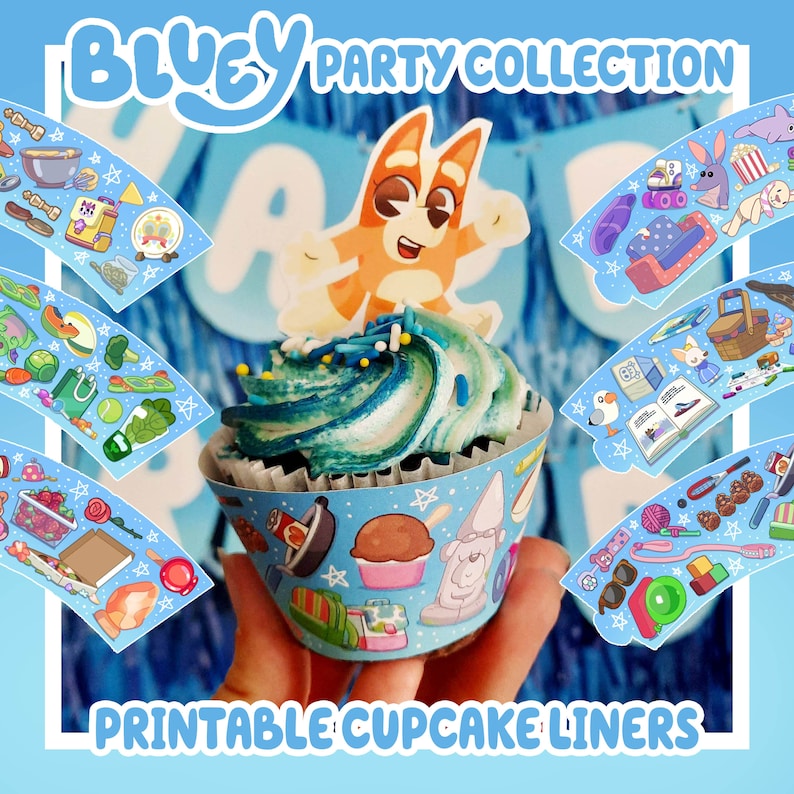 Bluey Inspired Printable Party - Etsy