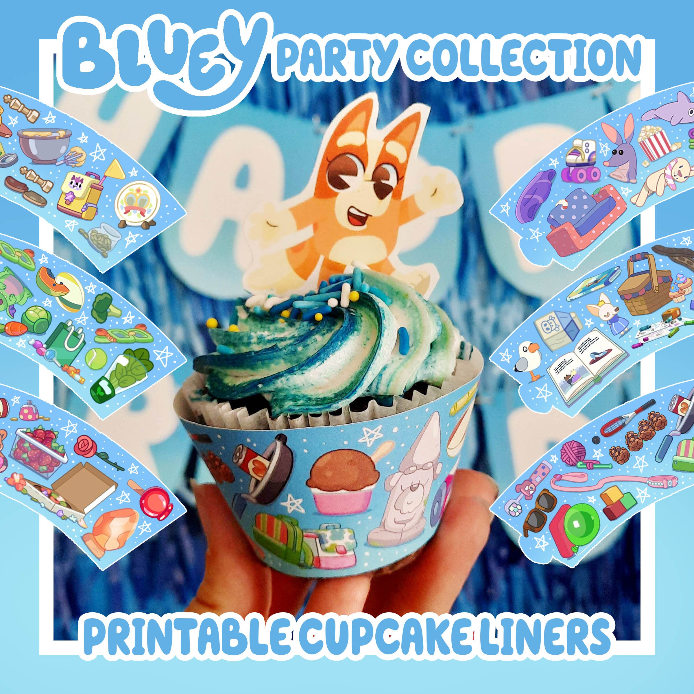 Bluey Inspired Printable Party - Etsy