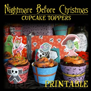 Nightmare Before Christmas Printable Party - Etsy