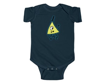 Cute Bill Cipher Infant Onesie