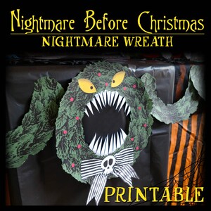 Nightmare Before Christmas Printable Party - Etsy