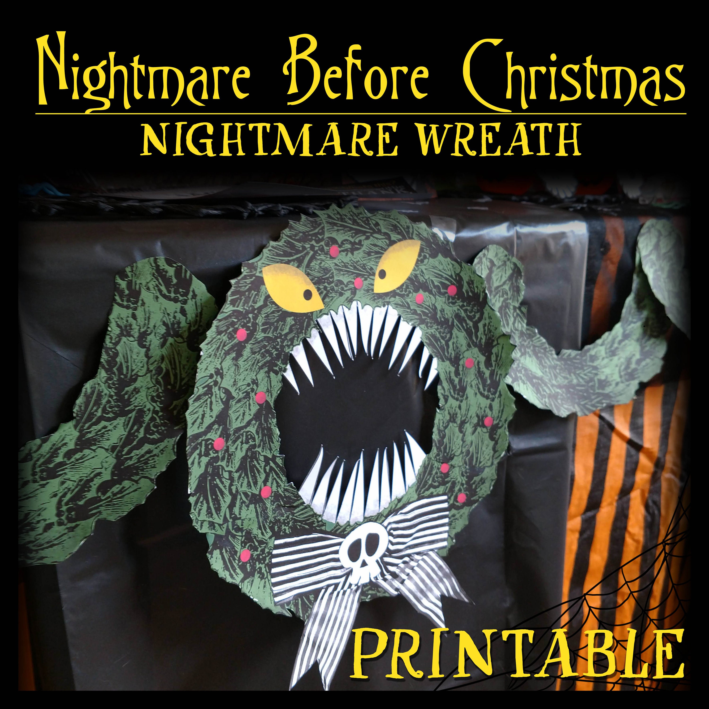 Nightmare Before Christmas Printable Party | Etsy