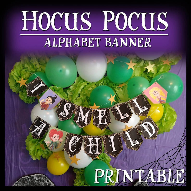 Hocus Pocus Printable Party Bundle - Etsy