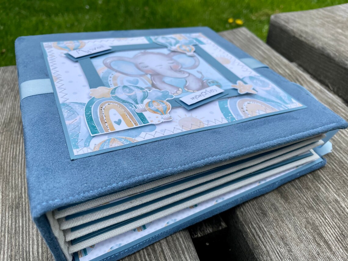 Handmade Photo Album New Baby Gift Shower Party First Etsy
