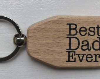 Fathers Day Daddy Day Keyring Gift Keepsake, Special Dad