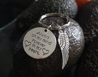 Human Loss Memorial, Bereavement, Grief, Keyring, Keyfob, Keychain Keepsake, Gift