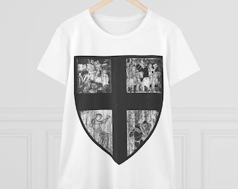 Schild van de kruisvaarder - Vrouwen T-shirt