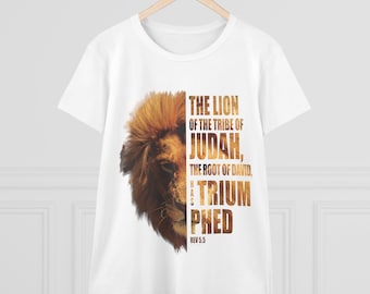 Leeuw van Juda heeft gezegevierd - Vrouwen T-shirt