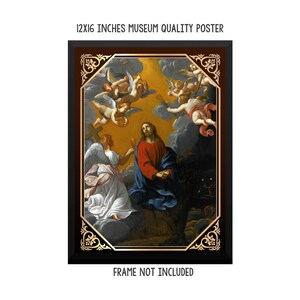 The Agony in the Garden - religious posters - from a religious painting by Guido Reni - catholic wall art - Jesus prints