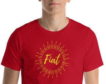 FIAT Unisex T-Shirt - Divine Will - catholic apparel - religious gift for him and for her - catholic shirts - religious tees
