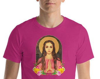 Catholic shirts - Unisex - Saint Philomena - T Shirt - Catholic Tee - Religious shirts - St Philomena - catholic saints art