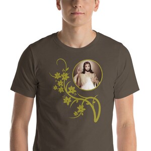 Catholic shirt - Divine Mercy Jesus - UNISEX - religious tee shirt - short sleeve - Divine Mercy shirt - Jesus shirts