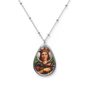 Religious gifts - Saint Louis of France - Religious necklace - Christian pendant - Sacred Art - Religious jewerly - Holy Art - Saints Art