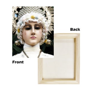 Catholic home decor - Our Lady of La Salette - Catholic gift - Wood Print - Religious decor - Virgin Mary - Christian Prints on Wood