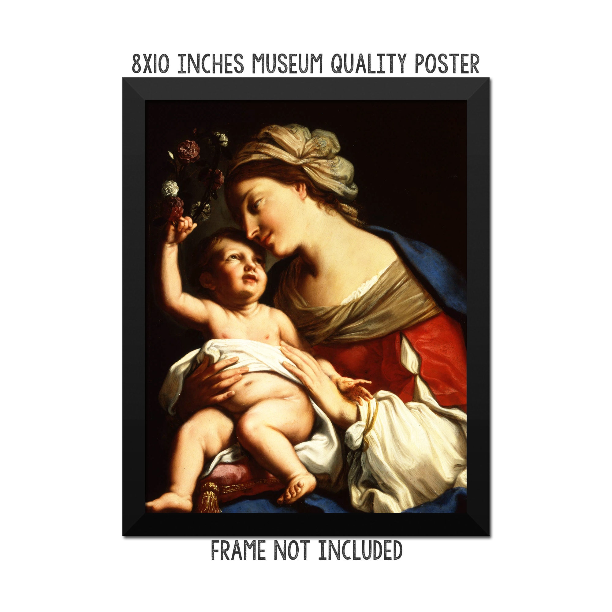 Madonna And Child Metal Prints for Sale