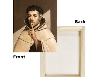 Catholic Art on Wood - Saint John of the Cross - Wood Print  - Catholic gifts - Religious decor - St John icon - Religious gift - Carmelite
