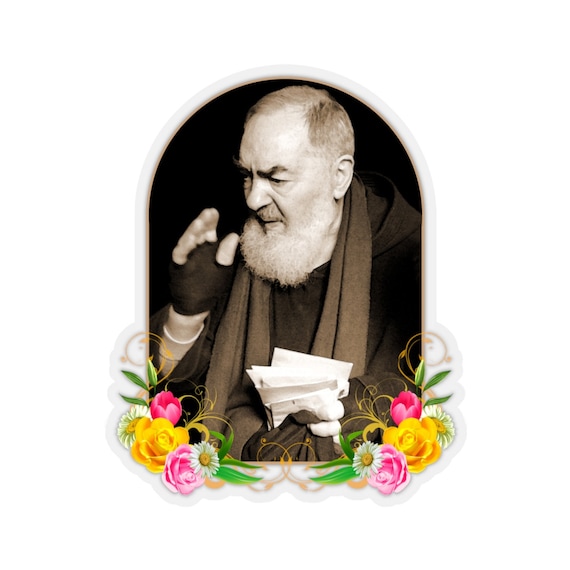 Adhesive Padre Pio from St..