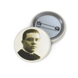 Don Dolindo Ruotolo - High Quality Metal Pin Button - Saints Art - Father Dolindo RUotolo - Catholic Badges - 3 sizes - Ks Dolindo Ruotolo