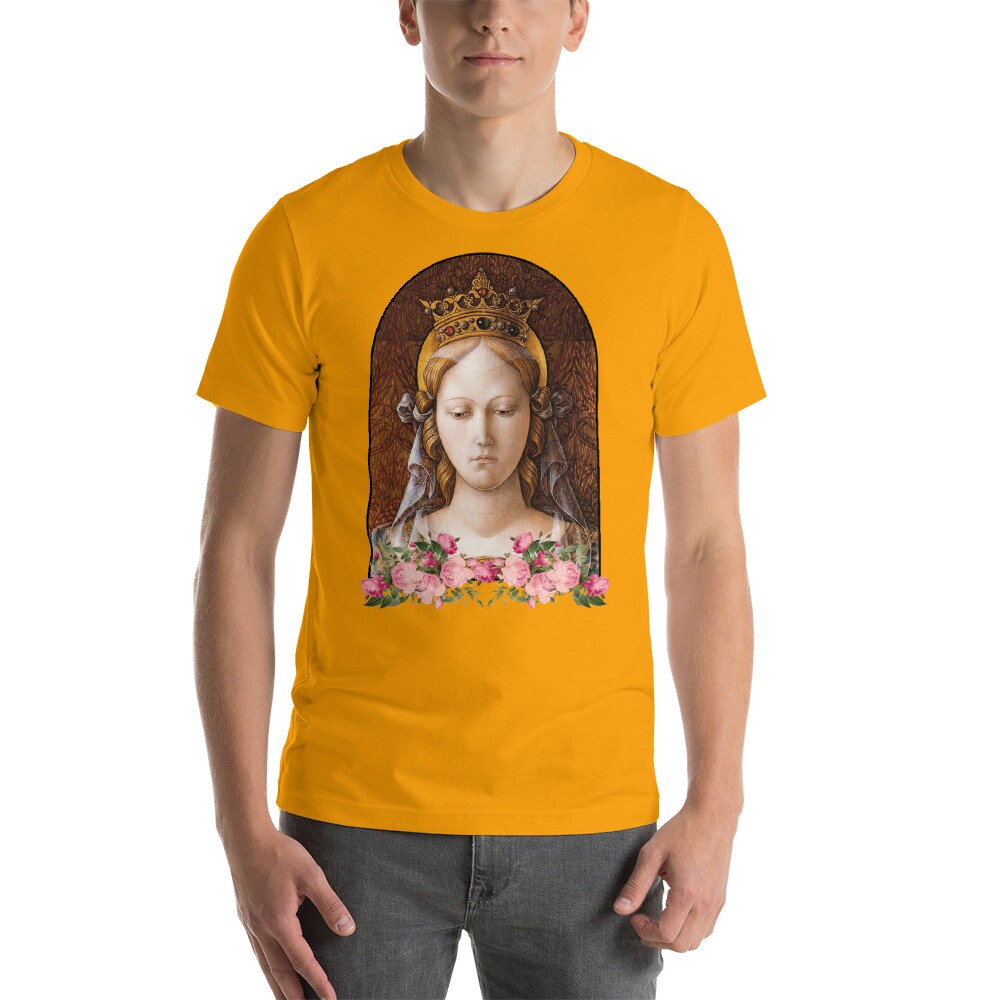 ●ROMANTIC CROWN● THE BLESSED MARIA TEE SHIRT (3色) unisex THE BLESSED MARIA TEE SHIRT - ROMANTIC CROWN | 60% - Asian