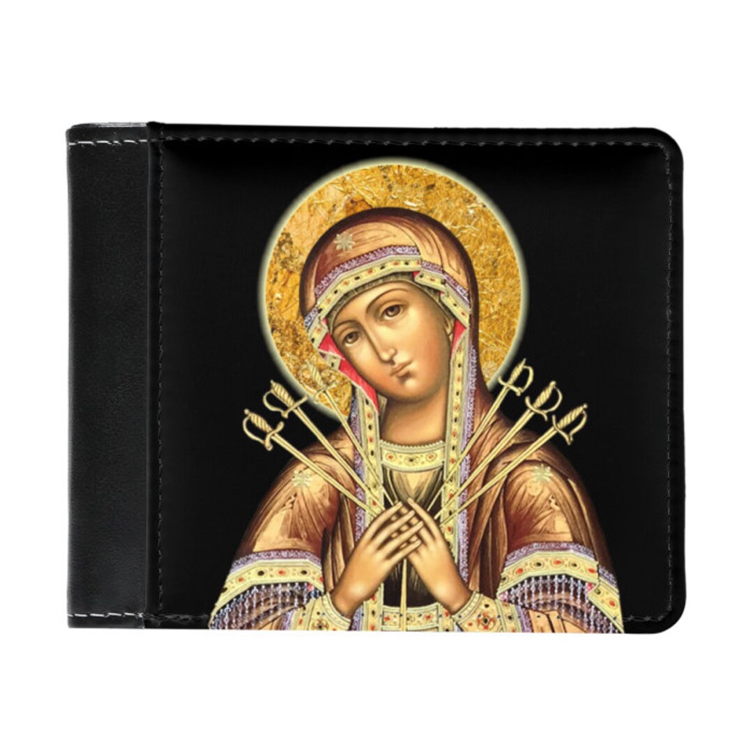 Our Lady of Sorrows Men's Wallet Catholic Gift for Him - Etsy