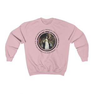 Catholic Saints - Saint Rose Of Lima - 9 Colors Unisex Crewneck Sweatshirt - Saints Quotes - St Rose - Saints Apparel