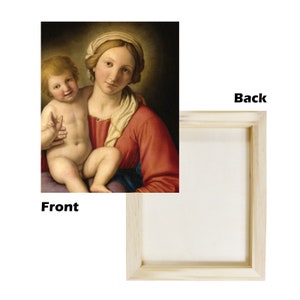 Catholic Art on Wood - Madonna and Child by the Sassoferrato - Wood Print - Religious decor - Blessed Virgin Mary - Catholic gifts