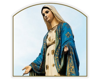 Blessed Virgin Mary Mother of the Church - Catholic Sticker - Religious Stickers - Mother Mary - Holy Mary