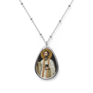 Katholieke geschenken - Sint Franciscus Xavier - Katholieke ketting - Religieuze hanger - Devotionele sieraden - Religieuze hangers - Katholieke heiligen