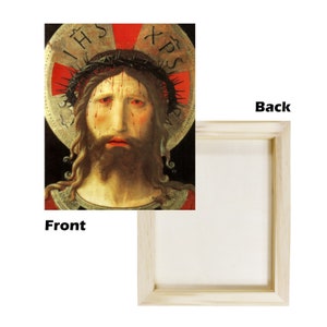 Christ with the Crown of Thorns - Catholic Print on Wood - UV Print - HQ - Religious gift idea - Catholic gifts - Beato Angelico