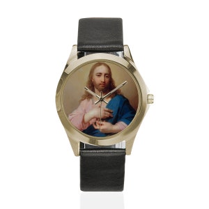 Christian Gifts Jesus Christ by Vladimir Borovikovsky Unisex Leather ...