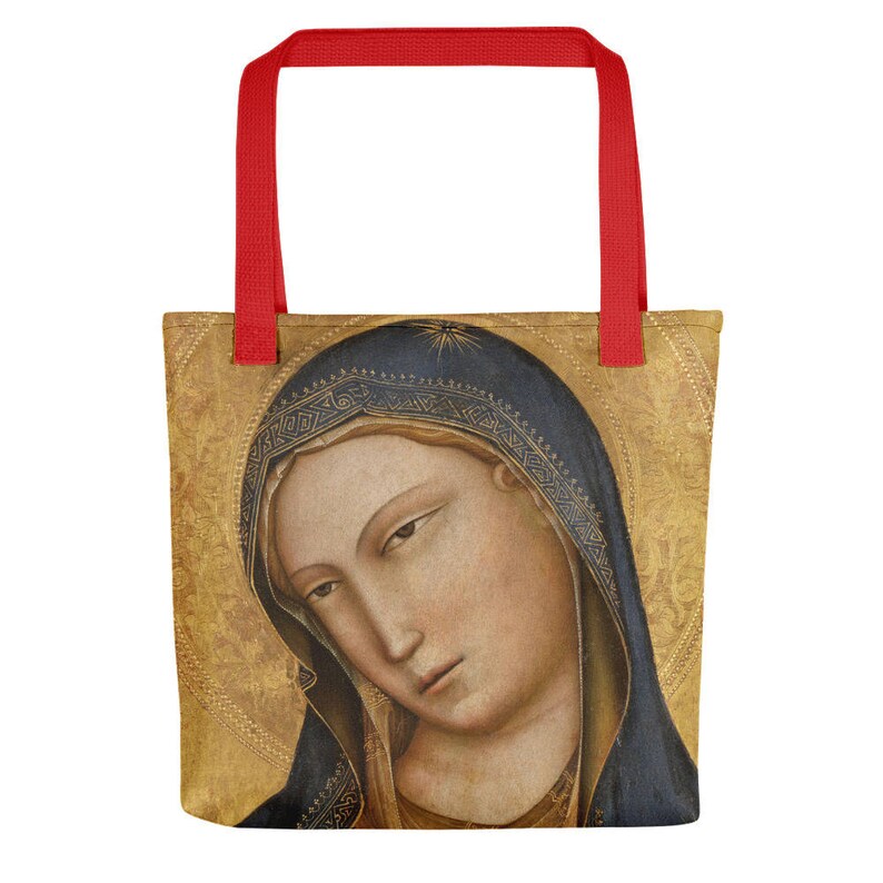 Buy Religious Art Madonna by Lorenzo Monaco Tote Bag Christian Bags