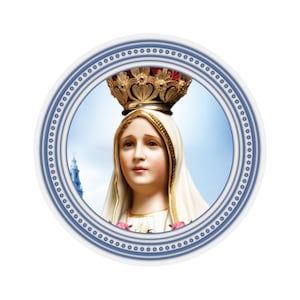The Blessed Virgin of Fatima - Catholic Sticker - Indoor or Outdoor Use - Our Lady of Fatima - Catholics