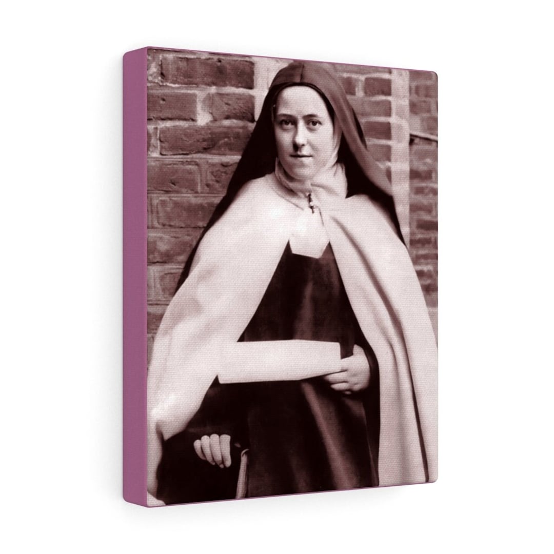 Religious Gifts for Her - Saint Therese of Lisieux - Canvas Gallery ...