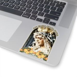 Our Lady of Candelaria - Virgin Mary Sticker - Ave Maria - Seville ...